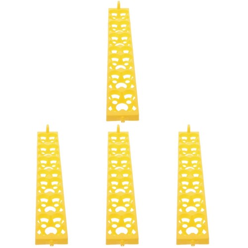 4pcs durable yellow - 4pcs, plastic