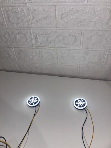 Logos led yamaha - yamaha, 50mm
