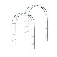Lot de 2 arches de jardin