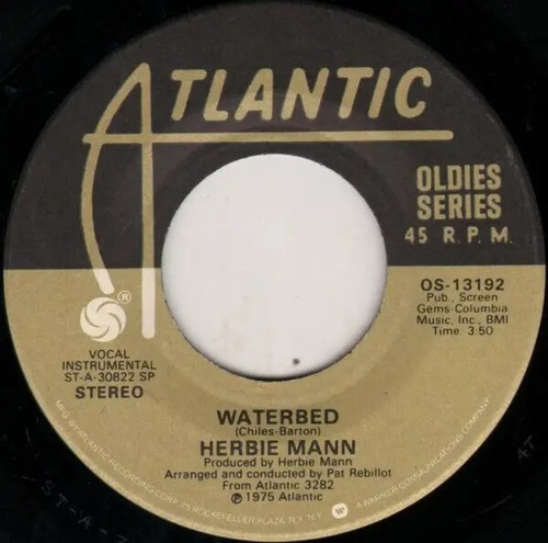 Herbie mann waterbed vinyle - herbie, 7"