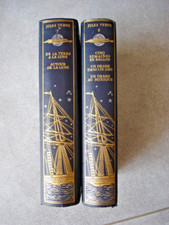 Lot 2 livres Jules Verne Jean de Bonnot (T7 et 8) cinq semaines en ballon