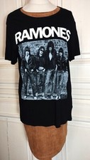 RAMONES T SHIRT COLLETOR GLAM ROCK  ICONES BIG SIZE TM OU T 40/42/44