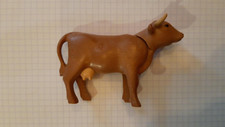 PLAYMOBIL VACHE  MARRON FERME