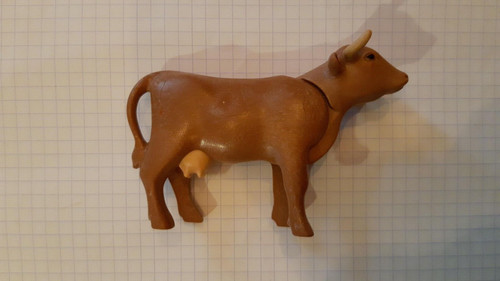 Playmobil vache marron - vache,