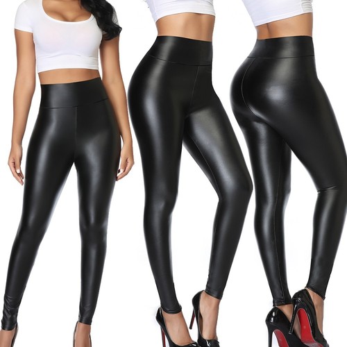 Women size shiny - size, black