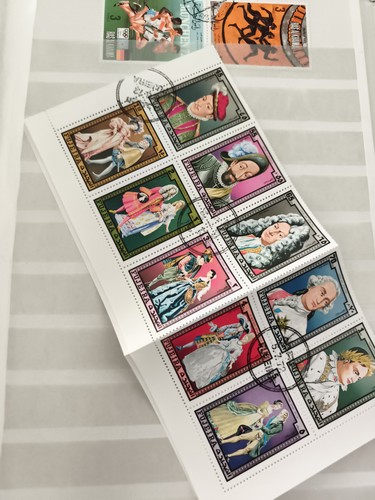 Timbres fujeira costumes - timbres,