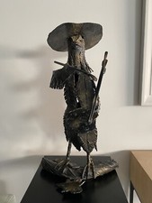 Sculpture en bronze signée