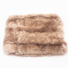 Moufle En Fourrure Synthétique Fait Main Années 1950