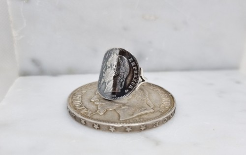 Bague pièce monnaie - pièce, 50