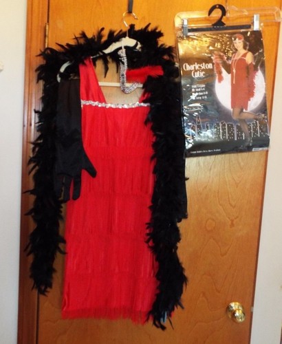 Charleston cutie red flapper - charleston,