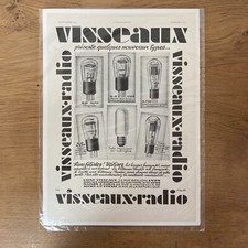 PUBLICITE VISSEAUX RADIO LAMPE
