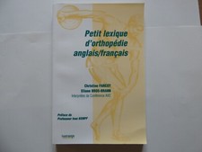 Petit lexique orthopédie anglais/français