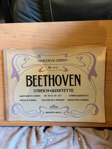 Beethoven quatuors 95 et - quatuors,