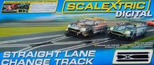 SCALEXTRIC C7036 STRAIGHT LANE CHANGE TRACK