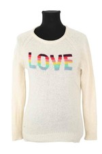 Pull en cachemire beige Zadig