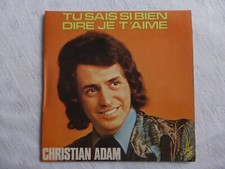 christian adam-tu sais si bien
