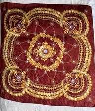 Foulard / Carré en Soie 86 x