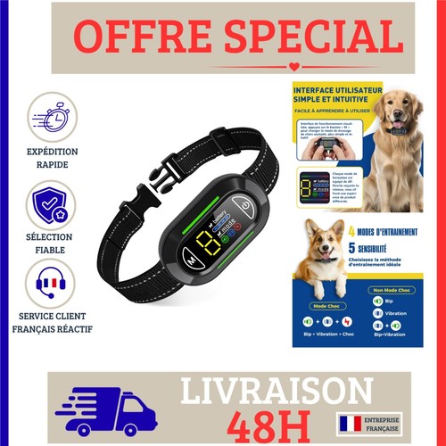 Collier anti aboiement chien - aboiement,