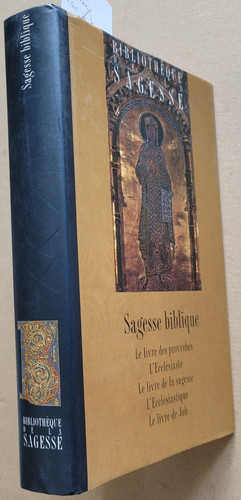 Sagesse biblique livres la - livres,