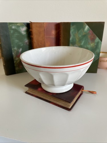 Ancien gros grand bol soupe - à,