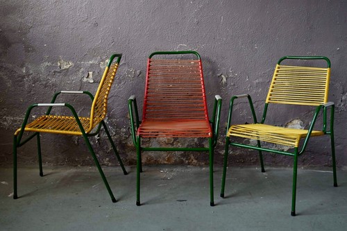 Lot chaises ou fauteuils - de,