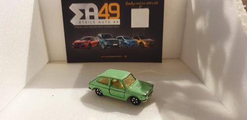Majorette fiat 127 vert - 127,