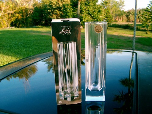 Beaubourg glass vase - beaubourg, 7.75"