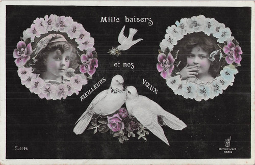 Mille baisers medaillons - baisers,