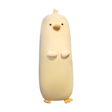 Coussin en peluche canard long, jouet câlin de dessin animé pour garçons,