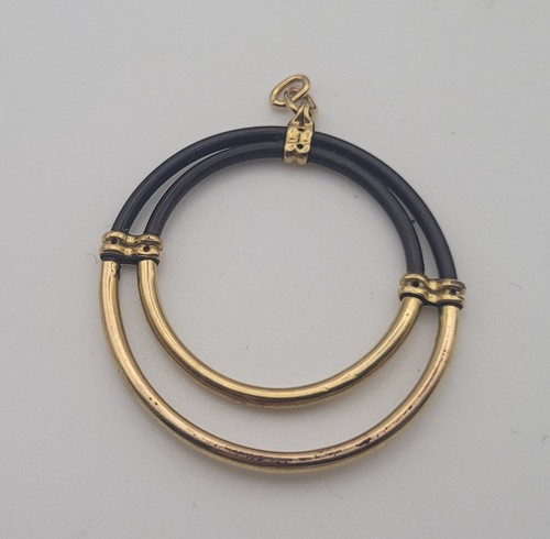 Pendentif double créole - pendentif,