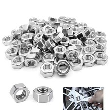 100 Pièces Écrous M6