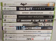 lot de 10 jeux Xbox 360 en