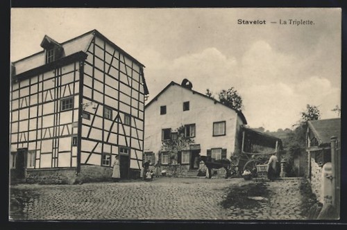 Cpa stavelot triplette - stavelot,,