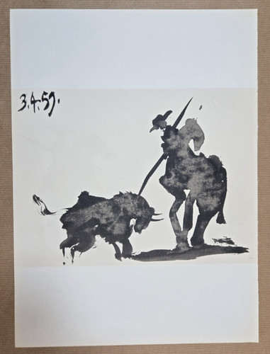 Lithographie noir blanc - noir,