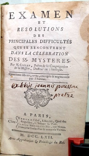 Livre ancien 1762 théologie - livre,