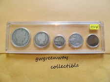 1906 Argent Naissance Année Kit 5 Pièces (Autres Ans aussi )