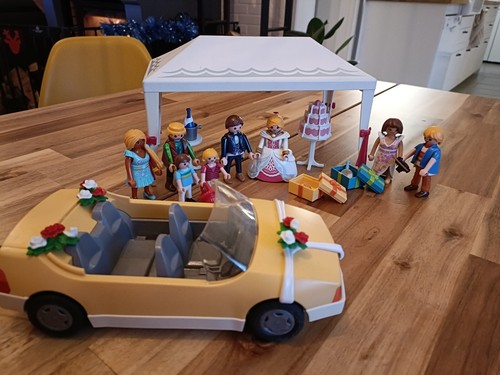 Playmobil pavillon voiture - et,
