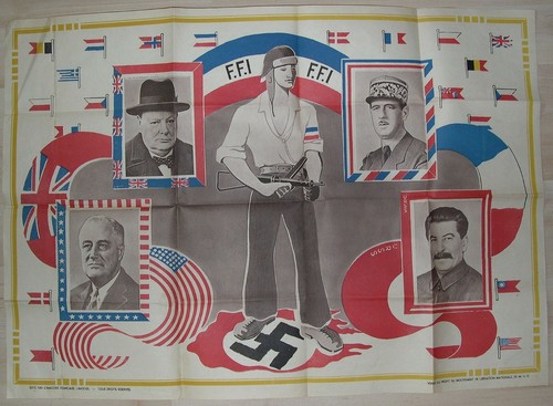 Rare affiche ffi - affiche, resistance