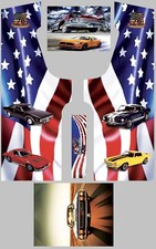 Stickers Voiture américaine