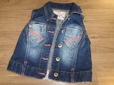 VESTE EN JEAN SANS MANCHES