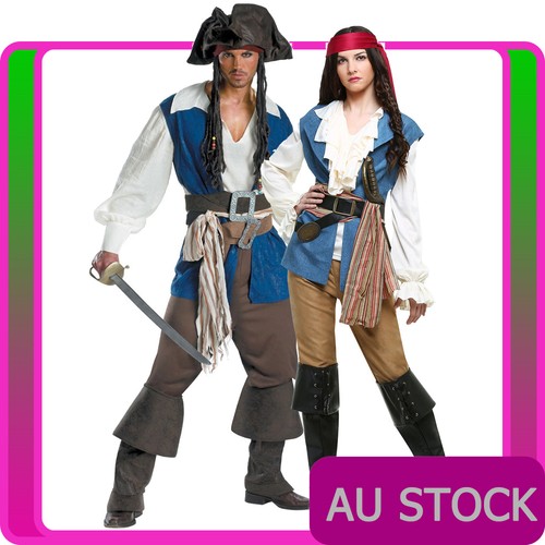 Mens ladies pirate costume - mens,