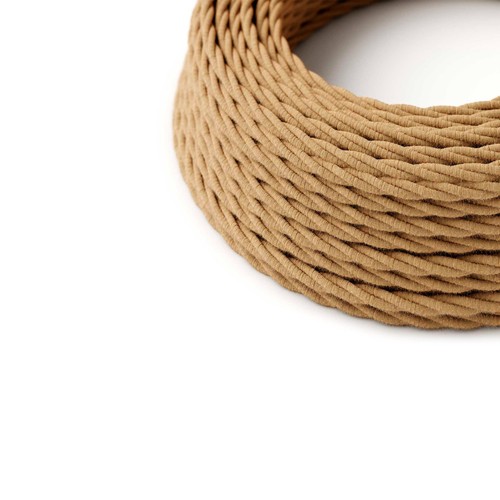 Câble électrique textile