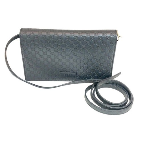Gucci porte monnaie cuir - cuir, gg