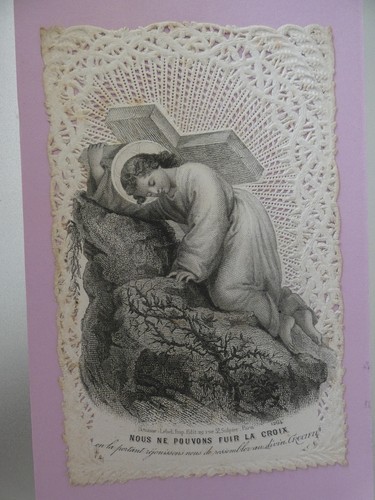 Image pieuse canivet dentelle