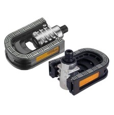 Pedale de  Vélo Pliante corps aluminium Union (la paire)
