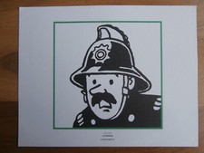 EX LIBRIS TINTIN L'Ile Noire : LE POMPIER