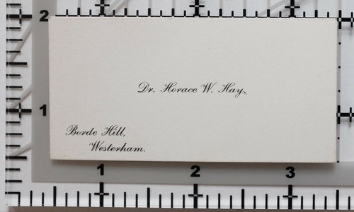 Antique calling card - antique,