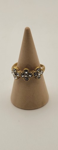 Bague dorée style - 👑,