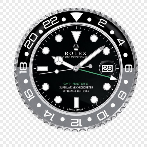 Horloge murale rolex bruce - horloge,