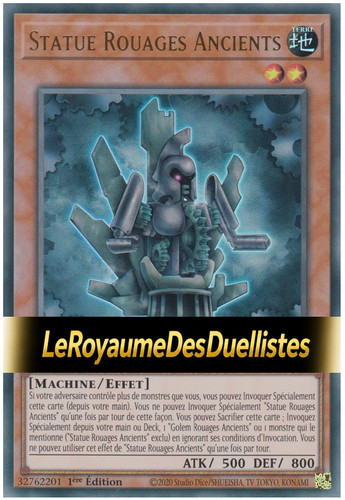 Statue rouages - yu-gi-oh!,